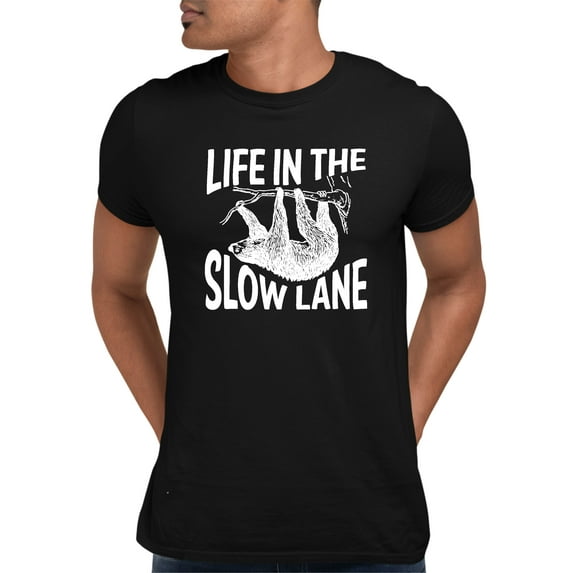 Adult Life In The Slow Lane Sloth Lovers T-Shirt