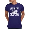 thumbnail image 1 of Adult Life In The Slow Lane Sloth Lovers T-Shirt, 1 of 1