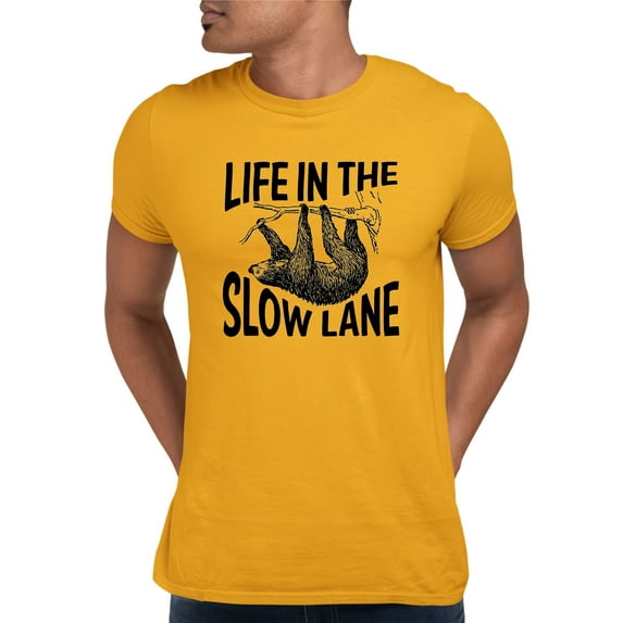 Adult Life In The Slow Lane Sloth Lovers T-Shirt