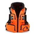 thumbnail image 1 of Adult Life Jacket Adjustable Buoyancy Aid Swimming Boating Sailing Fishing Water Sports Safety Life Man Jacket Vest, 1 of 6