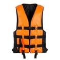 thumbnail image 1 of Adult Life Jacket, Orange Adjustable Flotation Device, Durable Adult Life Vest for Fishing, Kayaking, Jet Ski, Wakeboarding, Paddling and Outdoor Water Activities, Xl Size 1 Pack, 1 of 5