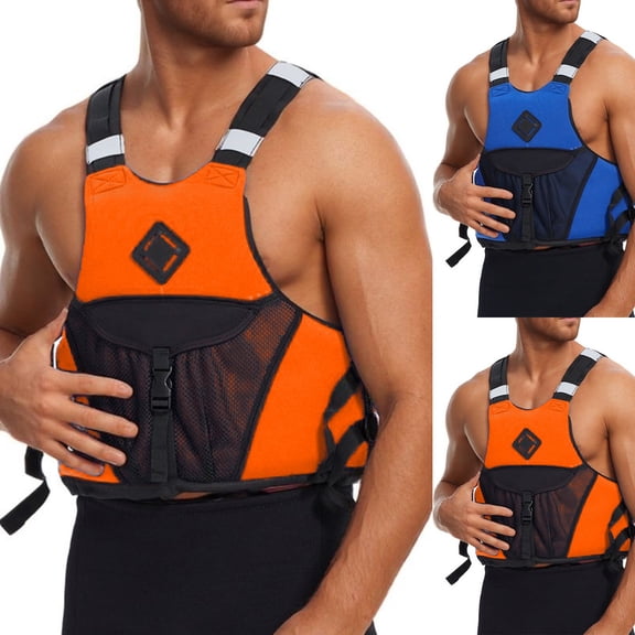 Adult Life Jackets , Buoyancy Vest , Life Jackets Coast Guard Approved for Kayak, Boating, Fishing, Paddle Sports