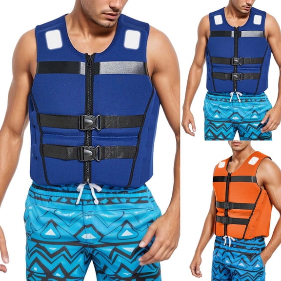 Adult Life Jackets , Fishing Vest , Uscg Approved Life Jackets for Boating, Wakeboarding, Waterskiing & Your Favorite Water Activities