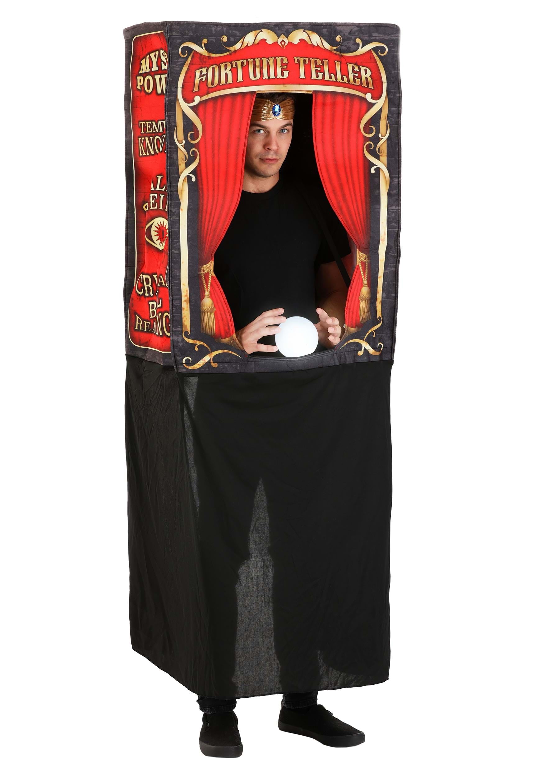 Adult Light Up Fortune Teller Booth Costume