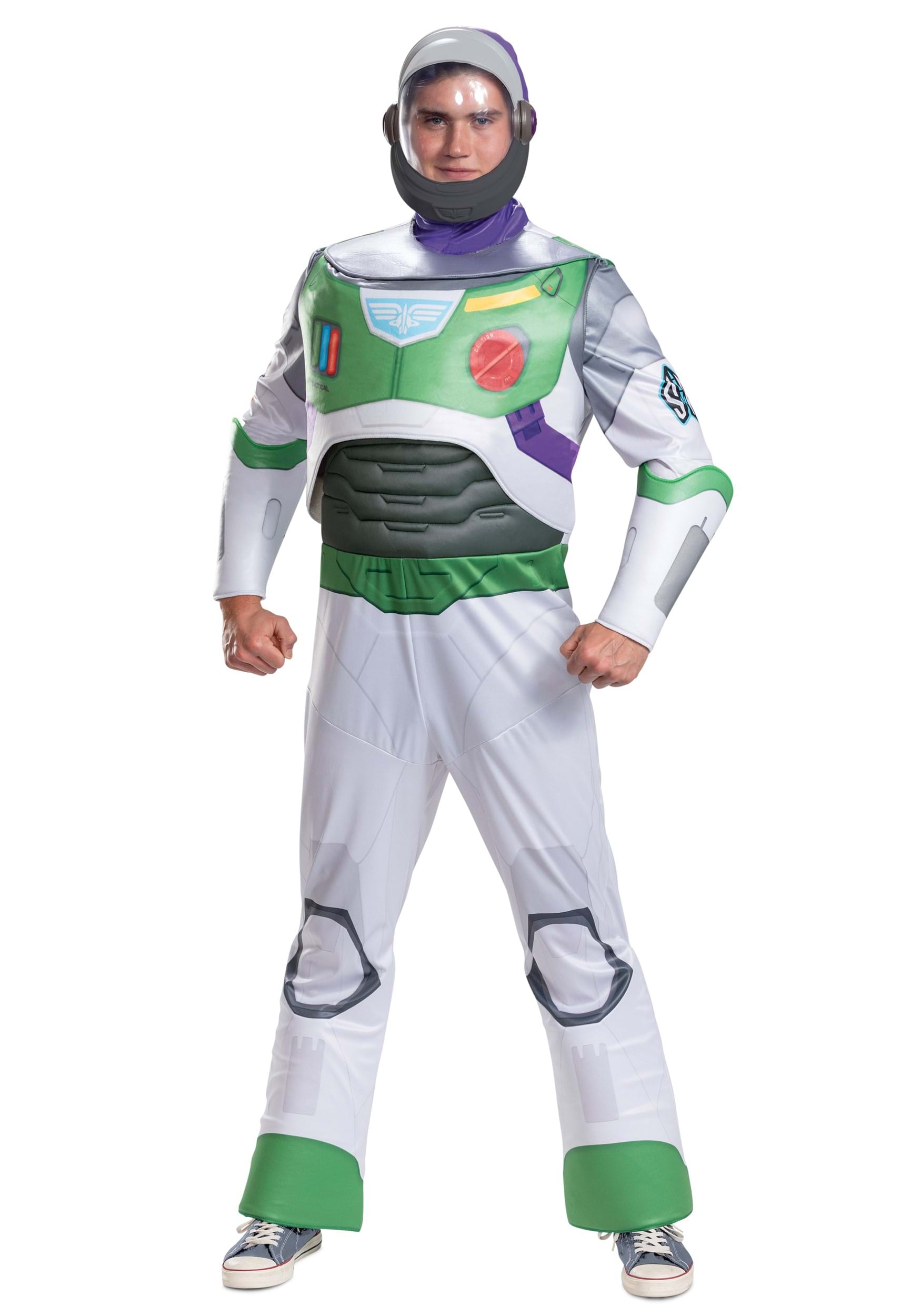 Disguise Disney/Pixar Buzz Lightyear Deluxe Adult Costume | XXL (50-52) Unisex