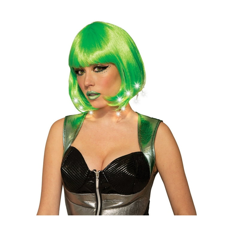 Green wig walmart sale