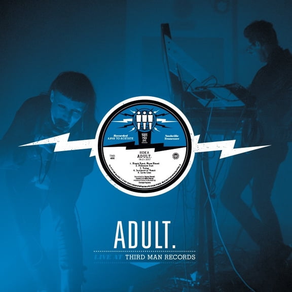 Adult. - Live At Third Man Records - Music & Performance - Vinyl