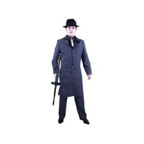 Adult Long Gangster Suit Costume