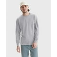 thumbnail image 1 of Hanes Beefy Men's Long Sleeve T-Shirt, Cotton Light Steel M, 1 of 4