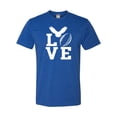 thumbnail image 1 of Adult Love Football Philadelphia Deluxe T-Shirt, 1 of 1