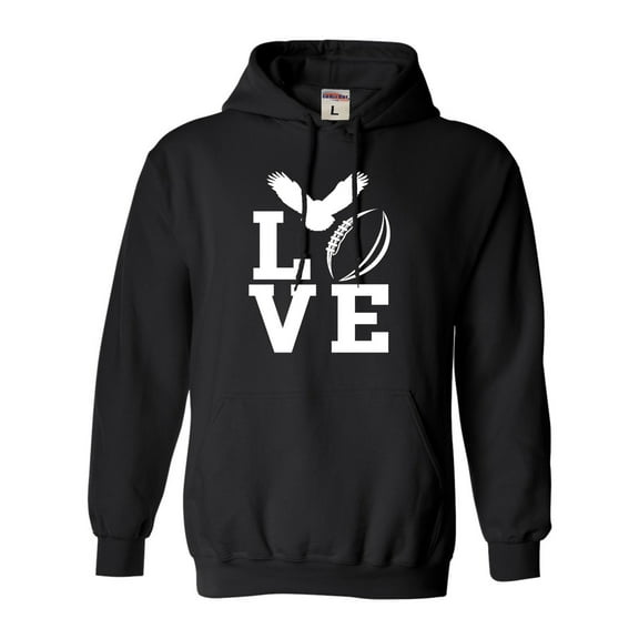 Adult Love Football Philadelphia Sweatshirt Hoodie