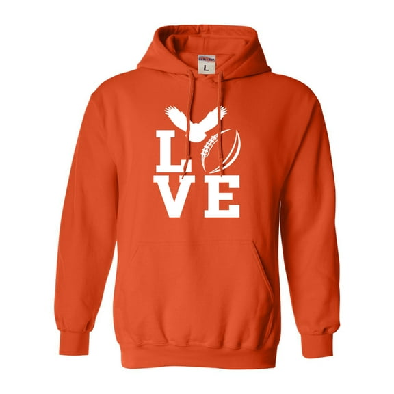 Adult Love Football Philadelphia Sweatshirt Hoodie