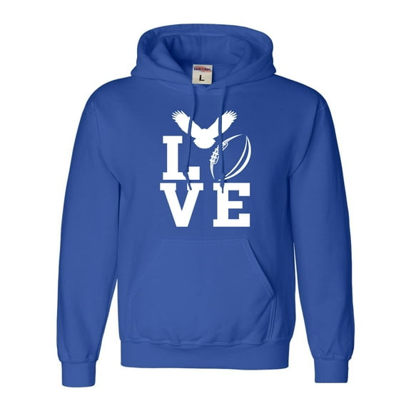 Adult Love Football Philadelphia Sweatshirt Hoodie