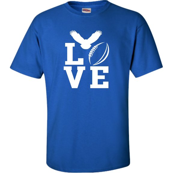 Adult Love Football Philadelphia T-Shirt