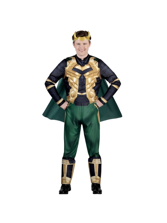 Adult MARVEL Loki Mens Deluxe Halloween Costume
