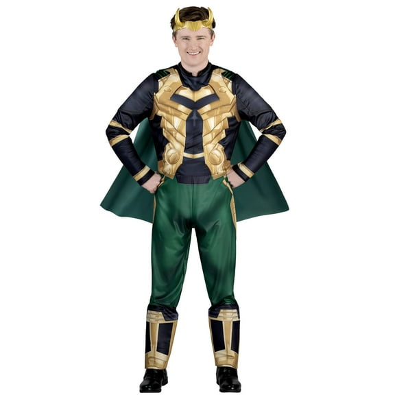 Adult MARVEL Loki Mens Deluxe Halloween Costume