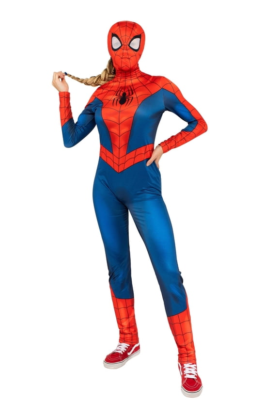 Adult MARVEL Spider-Man Womens Classic Halloween Costume