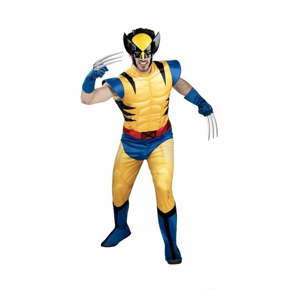 Adult MARVEL X-Men Wolverine Mens Halloween Costume