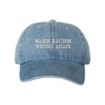 thumbnail image 1 of Adult Make Racism Wrong Again Embroidered Deluxe Dad Hat, 1 of 1