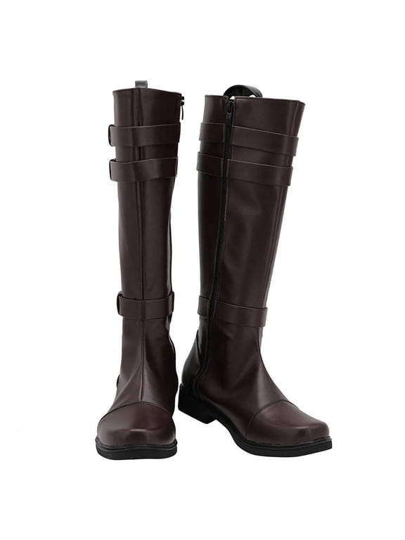 Adult Male And Female Cosplay Boots Knee High Halloween Costume Shoes