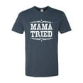 thumbnail image 1 of Adult Mama Tried Retro Country Music Deluxe T-Shirt, 1 of 1