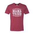 thumbnail image 1 of Adult Mama Tried Retro Country Music Deluxe T-Shirt, 1 of 1