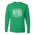 thumbnail image 1 of Adult Mama Tried Retro Country Music Long Sleeve T-Shirt, 1 of 1