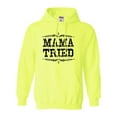 thumbnail image 1 of Adult Mama Tried Retro Country Music Sweatshirt Hoodie, 1 of 1