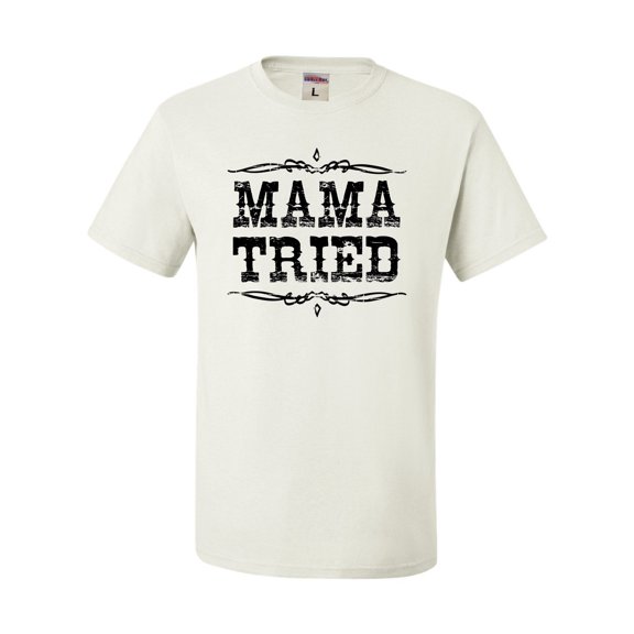 Adult Mama Tried Retro Country Music T-Shirt