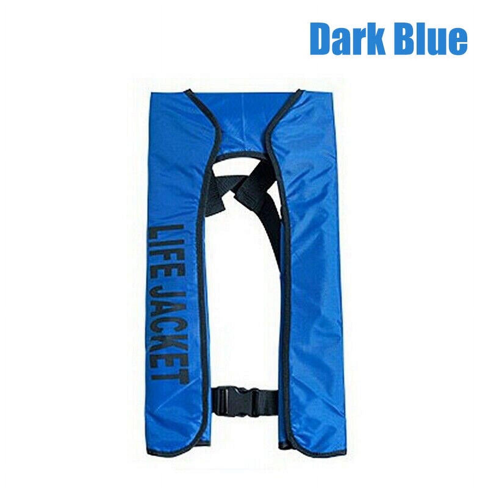 Adult Manual Inflatable Life Jacket Inflation Survival Vest Life Saving