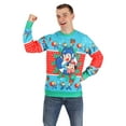 thumbnail image 1 of Adult Mega Man Christmas Sweater, 1 of 8