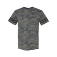 thumbnail image 1 of Adult Men Football Fine Jersey Tee Color Vintage Camo/ Vintage Smoke 2X-Large Size, 1 of 5
