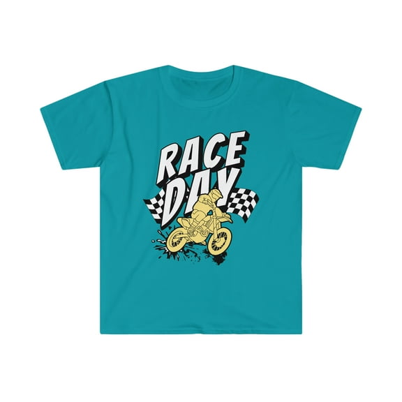 Adult Men Motorcycle Race Day Shirt, Dirt Track Motorcycle Racing T-Shirt