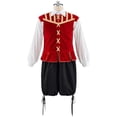 thumbnail image 1 of Adult Men Tudor Inspired Vest Shirt Pants Set Classic Vintage Style Suit, 1 of 6