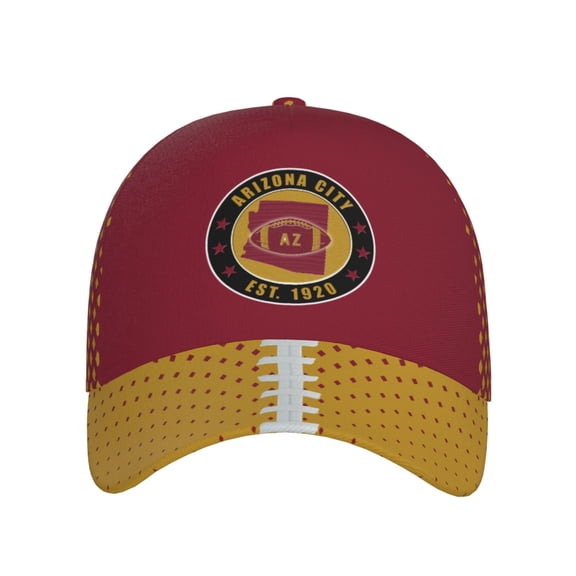 Adult Men Women Football Caps Hats Arizona City Arizona State AZ Adjustable Printed Hat Cap for Sports Fans