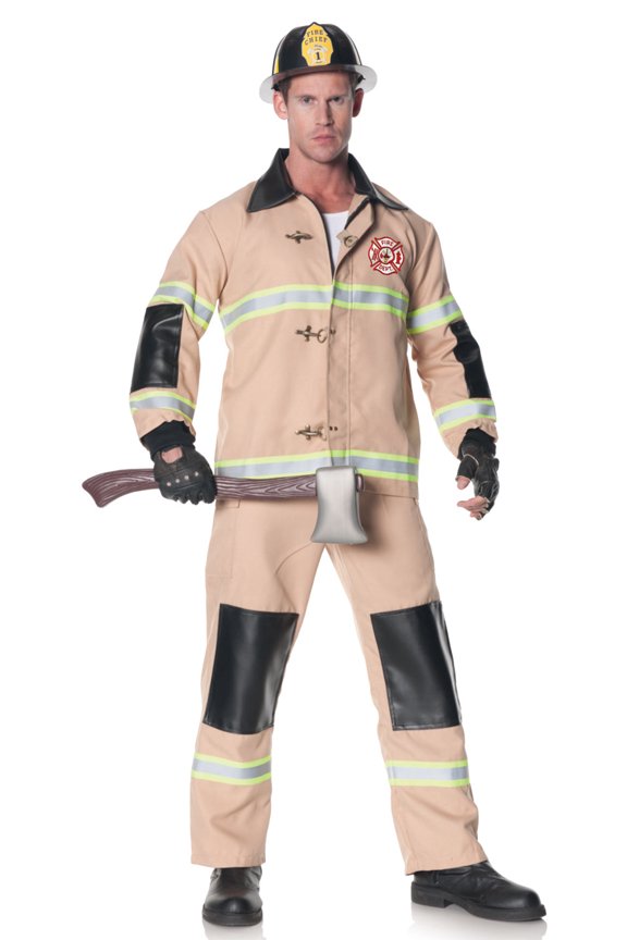Firefighter Adult Costume Size
