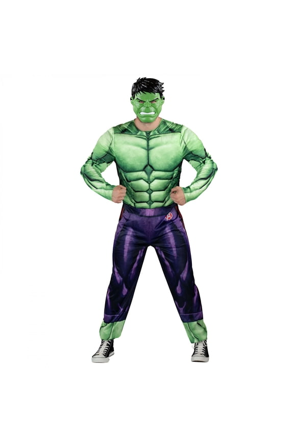 Adult Men's Marvel Green Hulk Costume