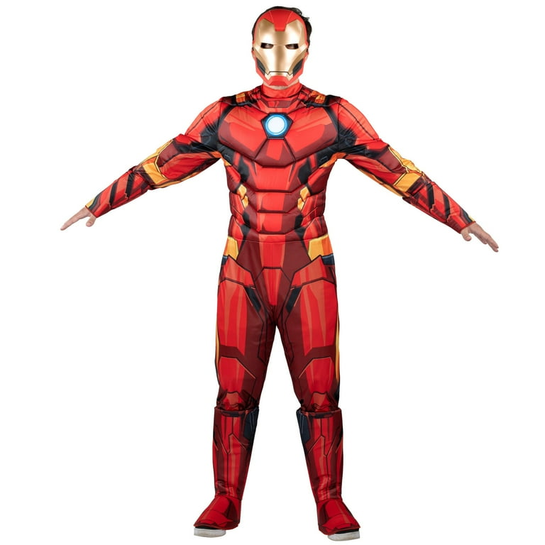 Mens Adult Iron Man Mask Mens Adult Iron Man Mask