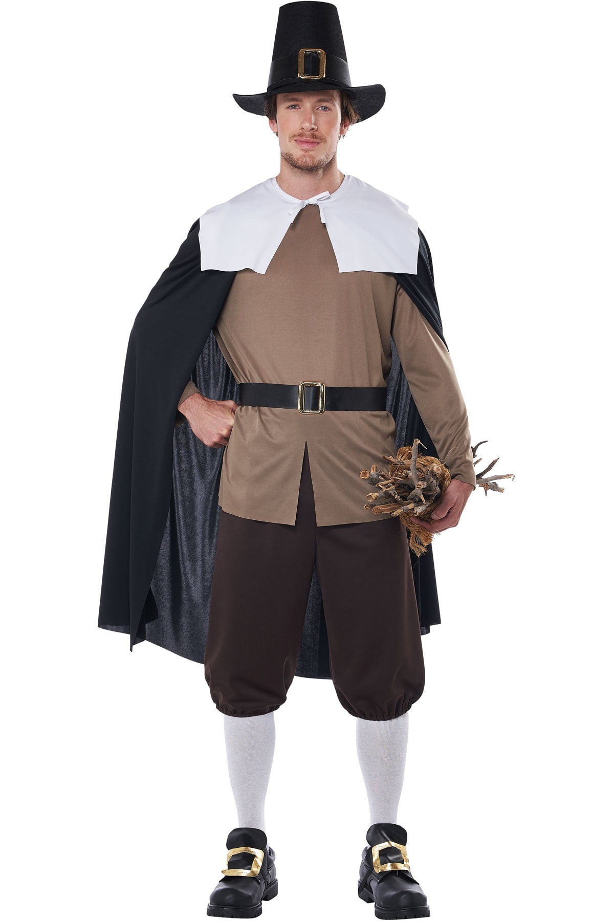 Adult Men's Mayflower Pilgrim Costume - Walmart.com