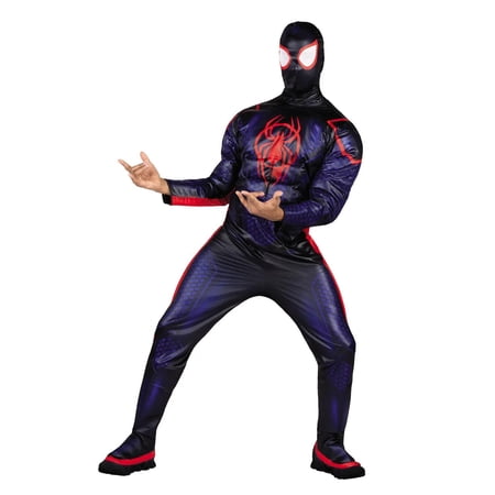 Adults Qualux Miles Morales Costume - Large