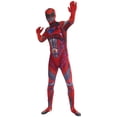 thumbnail image 1 of Adult Men's Movie Red Power Ranger Morphsuit  Costume, 1 of 2