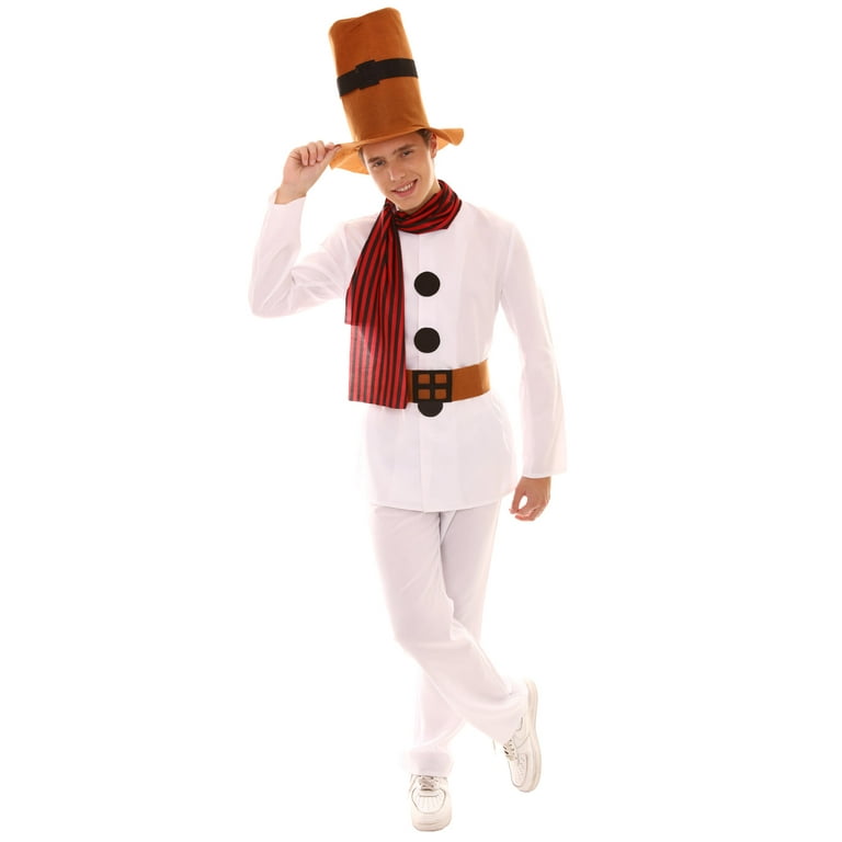 Snowman Costume Adult White Snowman Costume Adult White