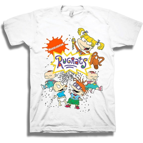 Adult Men's Nickelodeon Rugrats Crewneck Short Sleeve T-shirt