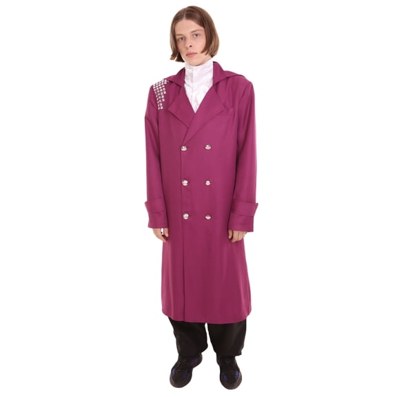 HPO Adult Men's Rain Prince Costume | Purple, Black And White Cosplay Costume