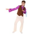 thumbnail image 1 of HPO Adult Men's Rockstar Costume | Multicolor Halloween & Cosplay Party Costume, 1 of 8