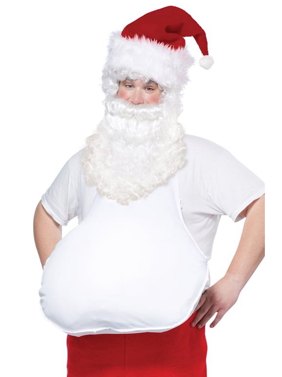 Adult Santa Costume Belly