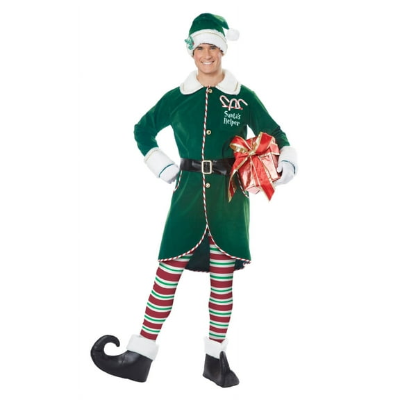 Adult Men's Workshop Elf Costume