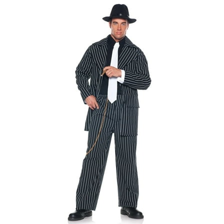 Adult  Zoot Suit Mobster Men Costume  Extra Extra Large
