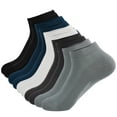 thumbnail image 1 of Adult Mens, 10-Pack No Show Socks, Sizes 10-13, 1 of 9