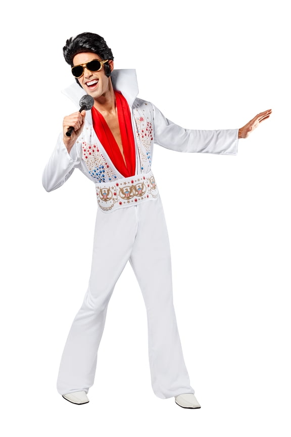 Elvis Presley Costume for Adults by Rubies, Men's Small